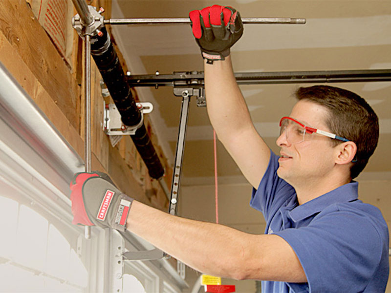 Garage door repair process