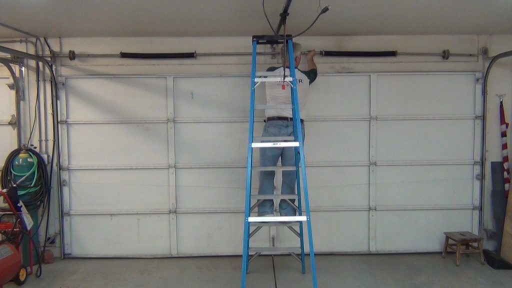 Garage door repair process