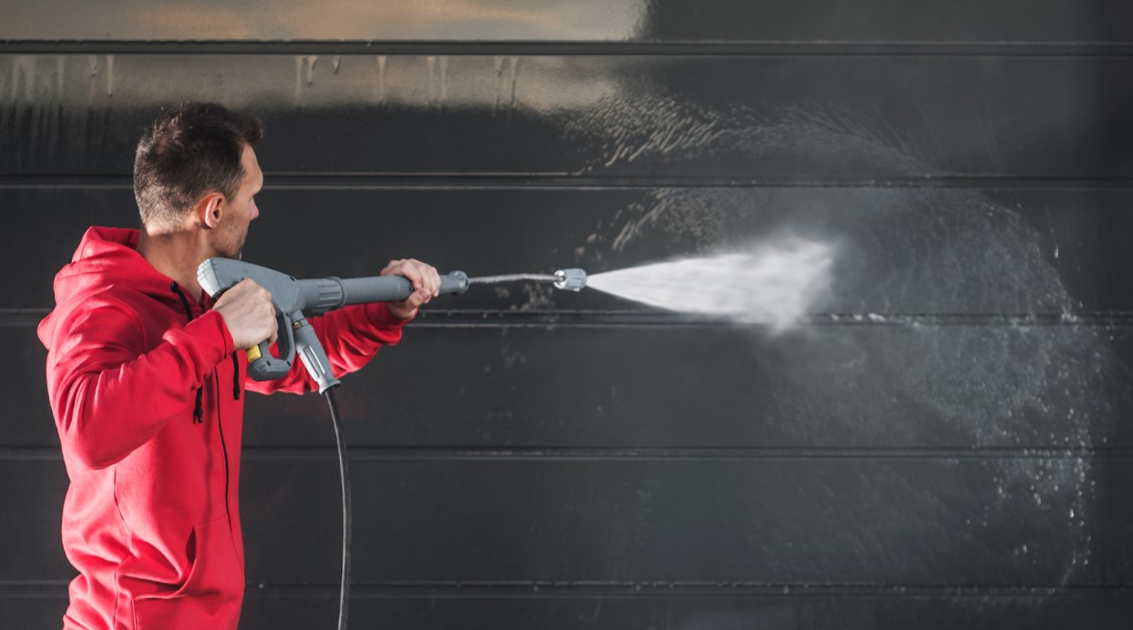 New garage door installation process